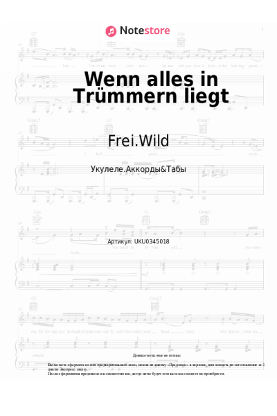 undefined Frei.Wild - Wenn alles in Trümmern liegt