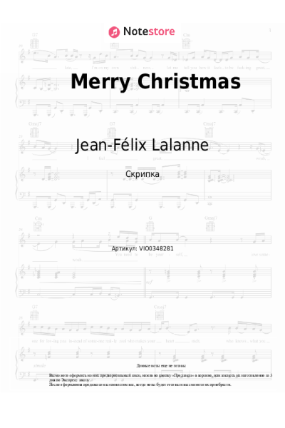 Ноты, аккорды Bonnie Tyler, Jean-Félix Lalanne - Merry Christmas