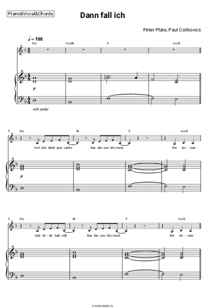 undefined Peter Plate, Ulf Leo Sommer, Joshua Lange, Yasmina Hempel, Paul Csitkovics - Dann fall ich (OST Romeo & Julia - Liebe ist alles)