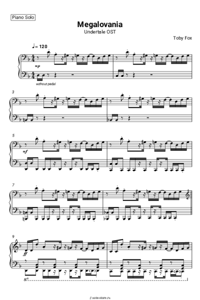 undefined Toby Fox - Мегалования Санса