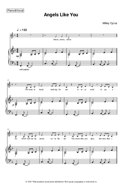 undefined Miley Cyrus - Angels Like You