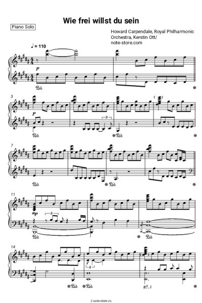 undefined Kerstin Ott, Royal Philharmonic Orchestra, Howard Carpendale - Wie frei willst du sein?
