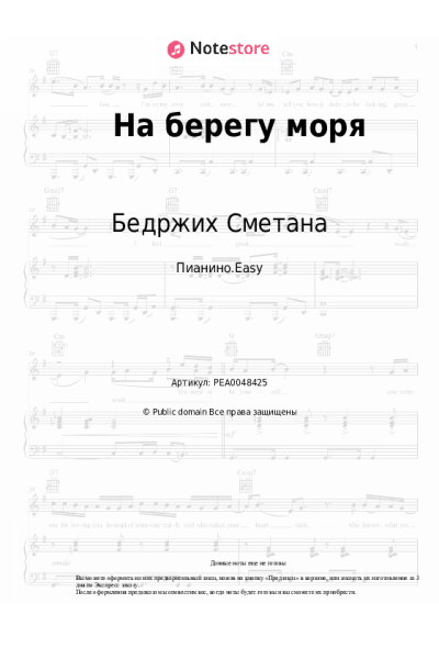 undefined Бедржих Сметана - На берегу моря