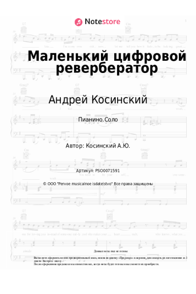 undefined Андрей Косинский - Маленький цифровой ревербератор
