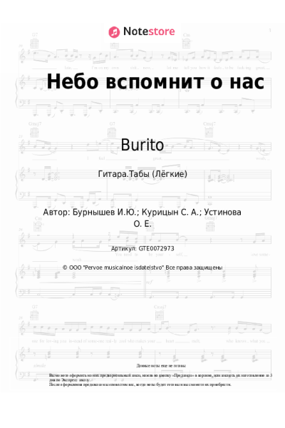 undefined Burito - Небо вспомнит о нас