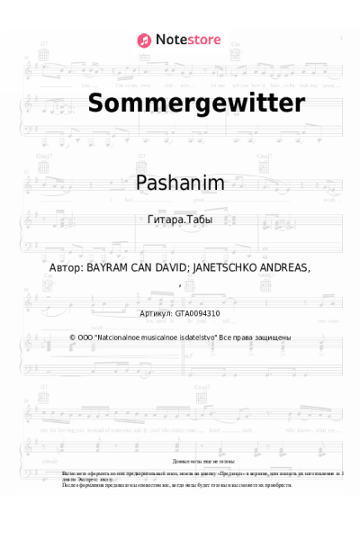 undefined Pashanim - Sommergewitter
