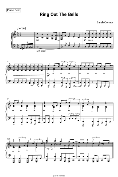 undefined Sarah Connor - Ring Out The Bells