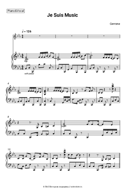 undefined Cerrone - Je Suis Music
