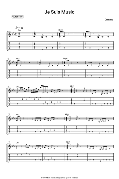 undefined Cerrone - Je Suis Music