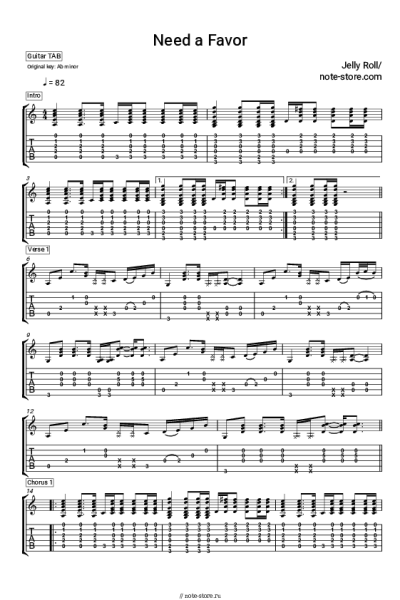 undefined Jelly Roll - Need A Favor