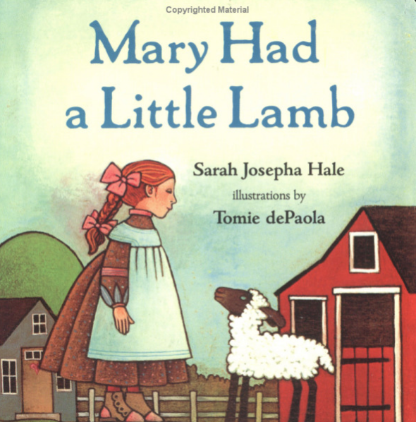 Лёгкие ноты Sarah Josepha Hale - Mary Had a Little Lamb - Пианино.Easy