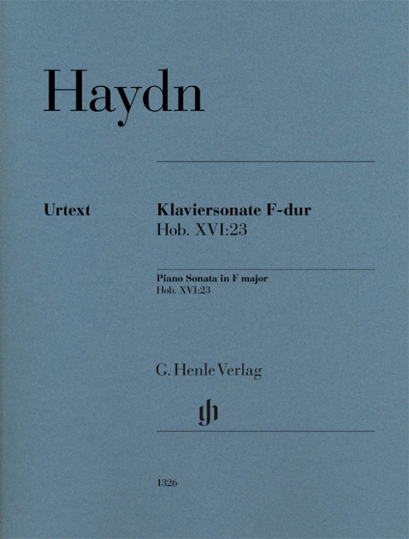 Йозеф Гайдн - Соната № 38 фа мажор, Hob. XVI, 23: Часть 2 Адажио ноты для фортепиано