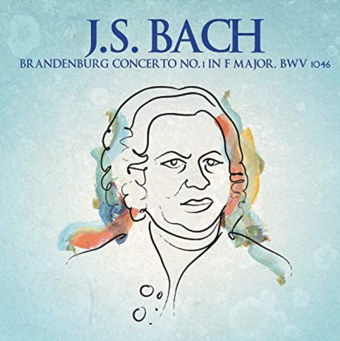 Иоганн Себастьян Бах - Бранденбургский концерт № 1 фа мажор, BWV 1046, Адажио ноты для фортепиано