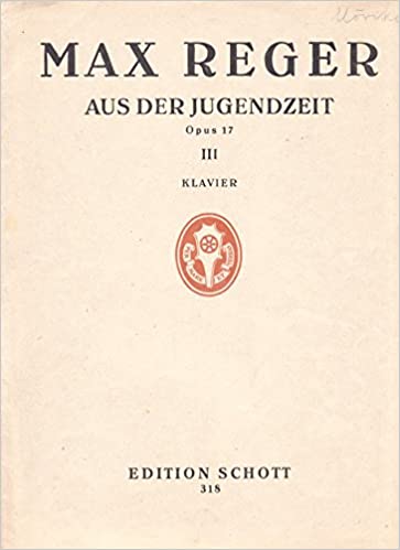 Макс Регер - Aus der Jugendzeit, Op.17: No.9 Weihnachtstraum ноты для фортепиано