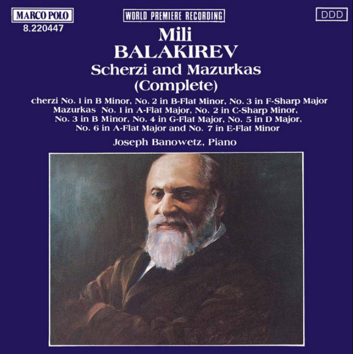 Милий Балакирев - Мазурка No. 1 ля-бемоль мажор ноты для фортепиано