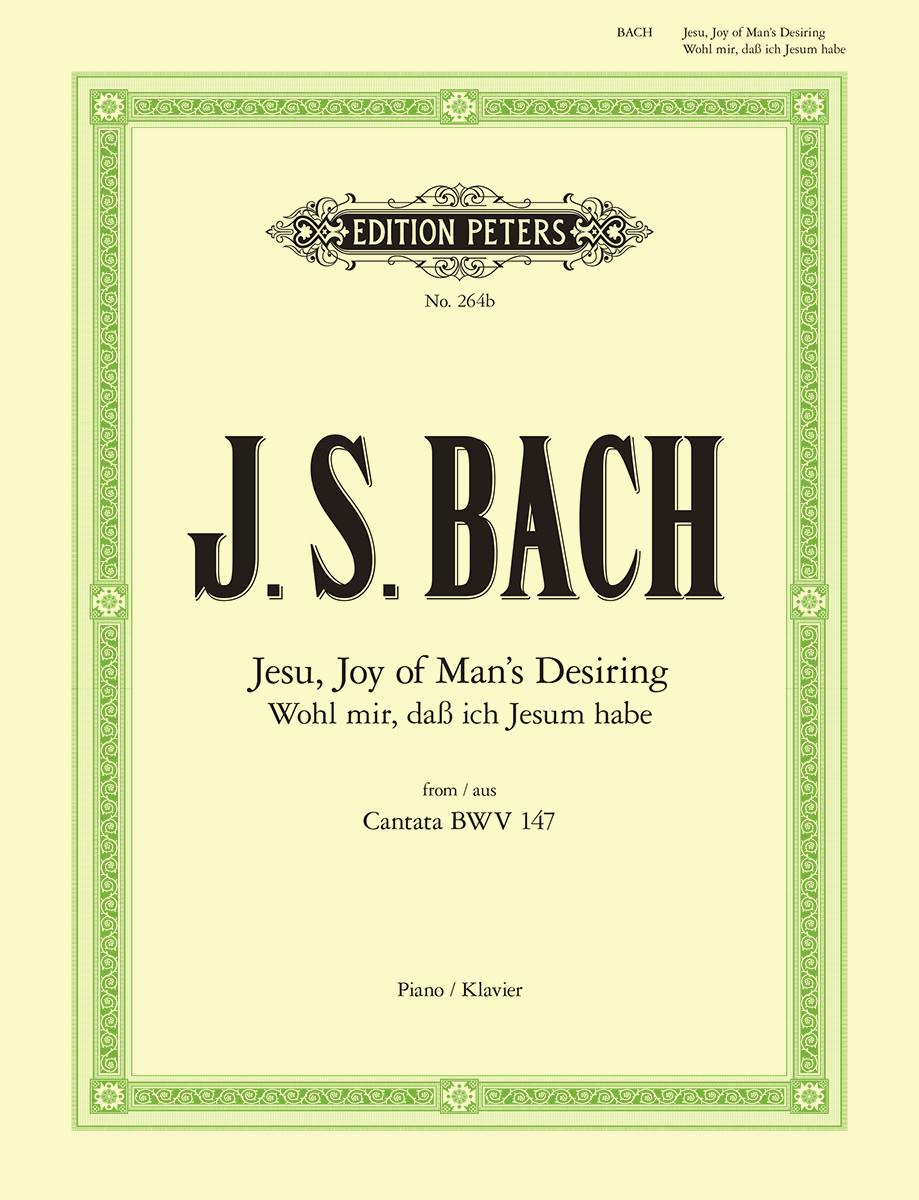 Иоганн Себастьян Бах - Cantata BWV 147 – Jesu, Joy of Man's Desiring ноты для фортепиано