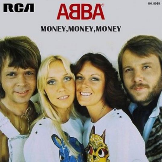 ABBA - Money, money, money ноты для фортепиано