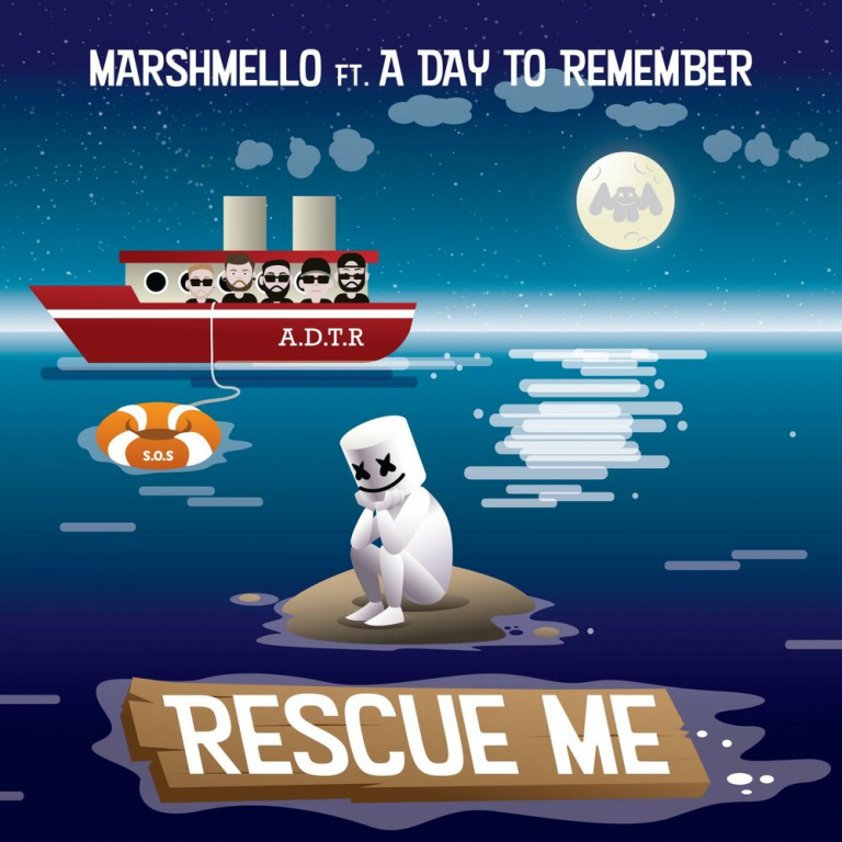 Marshmello, A Day to Remember - Rescue Me ноты для фортепиано
