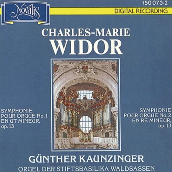 Шарль-Мари Видор - Organ Symphony No.1 in C minor Op.13 No.1: VI Meditation аккорды