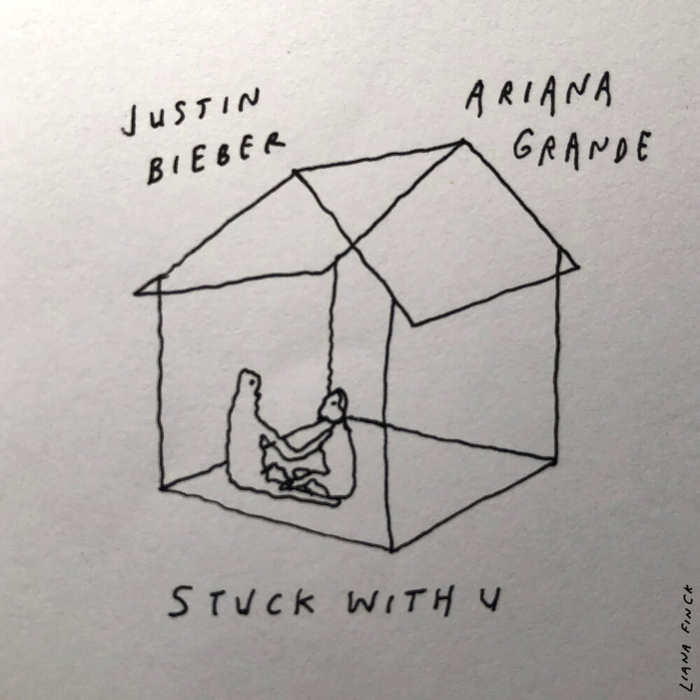 Ariana Grande, Justin Bieber - Stuck with U ноты для фортепиано