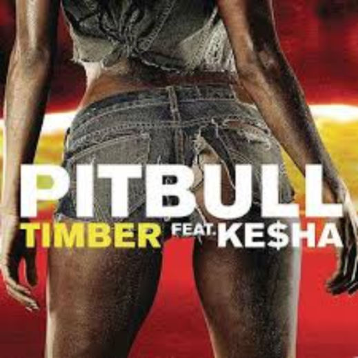 Pitbull, Ke$ha - Timber ноты для фортепиано