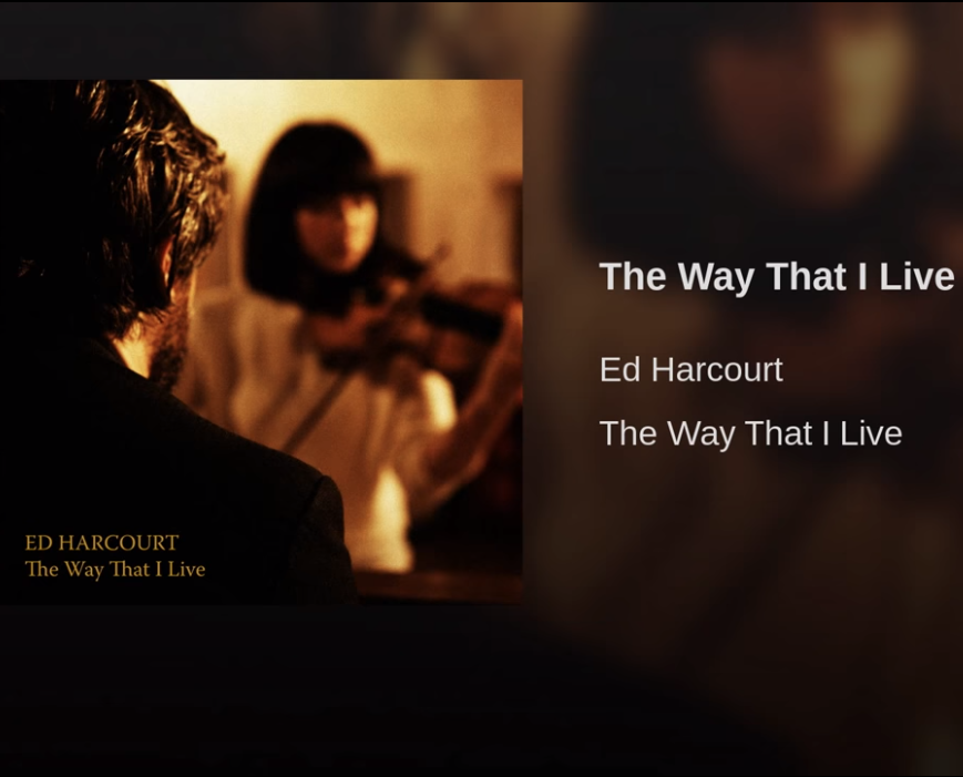 Ed Harcourt - The Way That I Live ноты для фортепиано