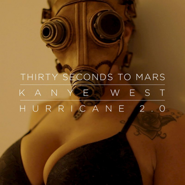 Thirty Seconds to Mars, Kanye West - Hurricane ноты для фортепиано