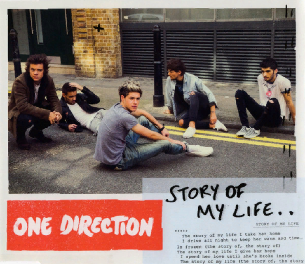 one direction story of my life аккорды