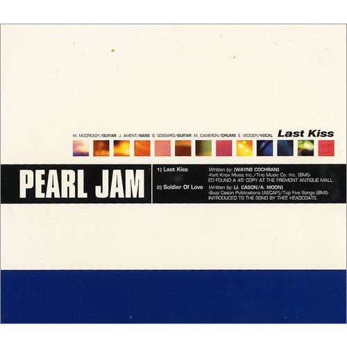 Pearl Jam - Last Kiss ноты для фортепиано