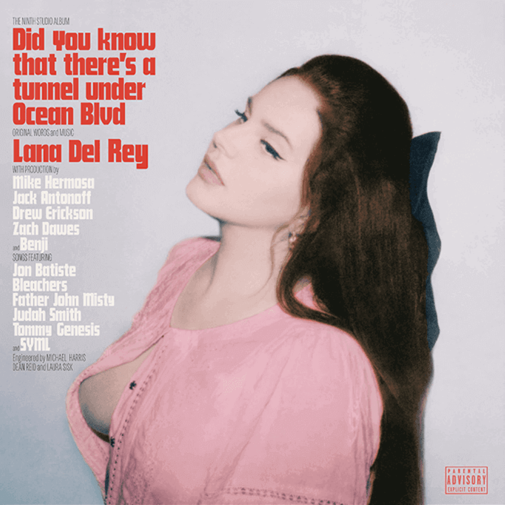 Lana Del Rey - Did you know that there's a tunnel under Ocean Blvd ноты для фортепиано