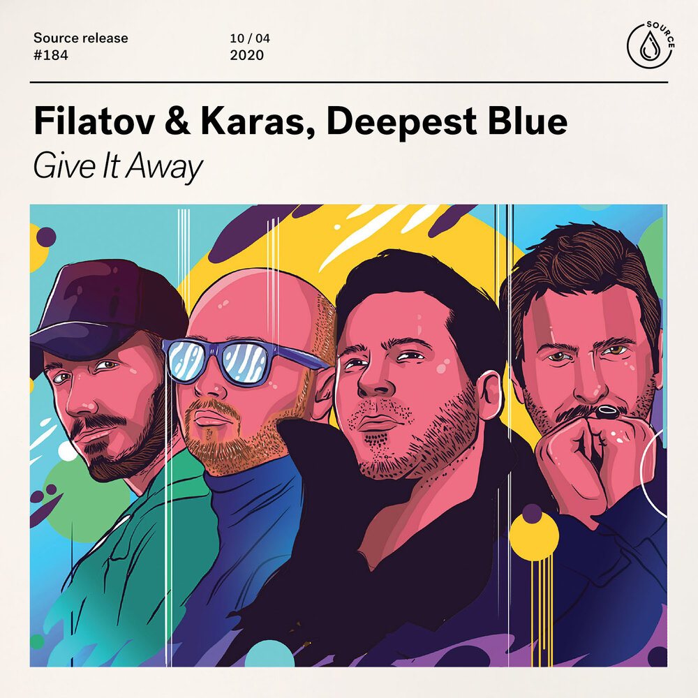 Filatov & Karas, Deepest Blue - Give It Away ноты для фортепиано