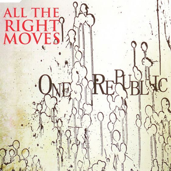 OneRepublic - All The Right Moves ноты для фортепиано