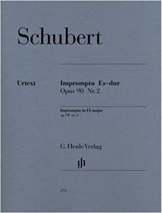 Франц Шуберт - Экспромт D.899 № 2 ми-бемоль мажор ноты для фортепиано