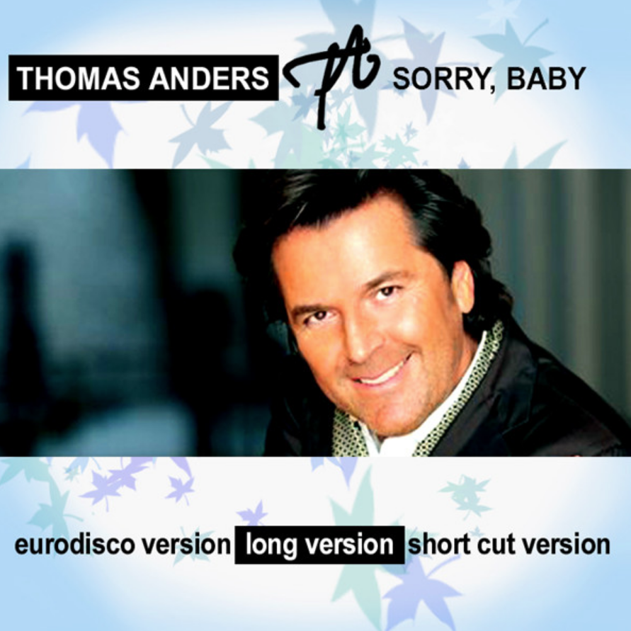 Thomas Anders - Sorry Baby ноты для фортепиано
