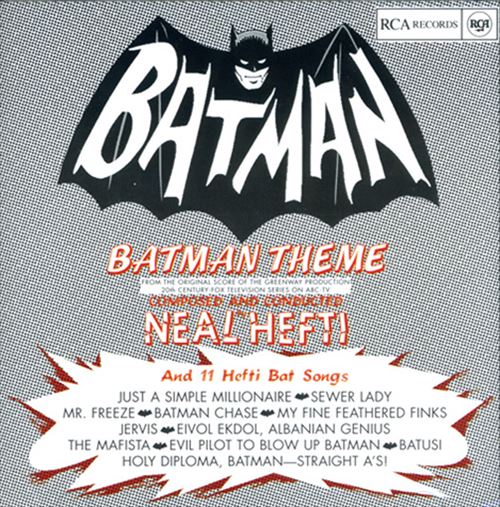 Neal Hefti - The Batman Theme ноты для фортепиано