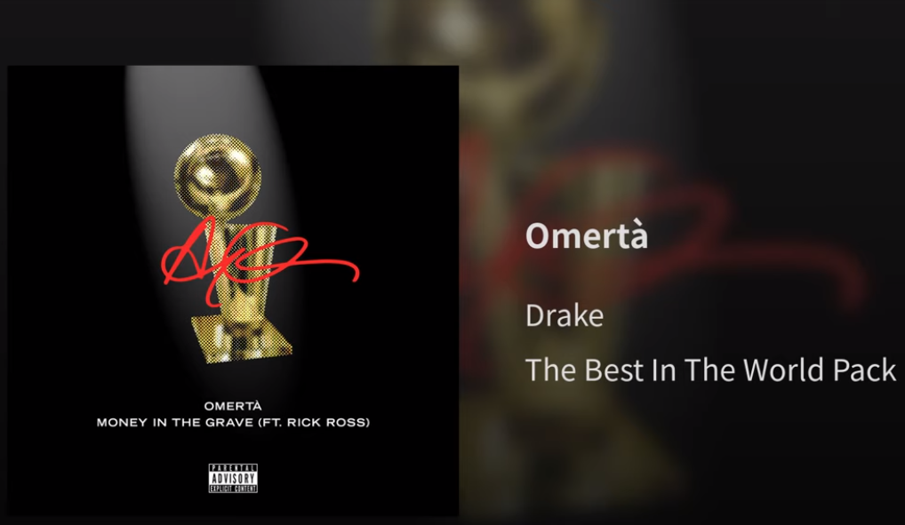 Drake - Omertà ноты для фортепиано