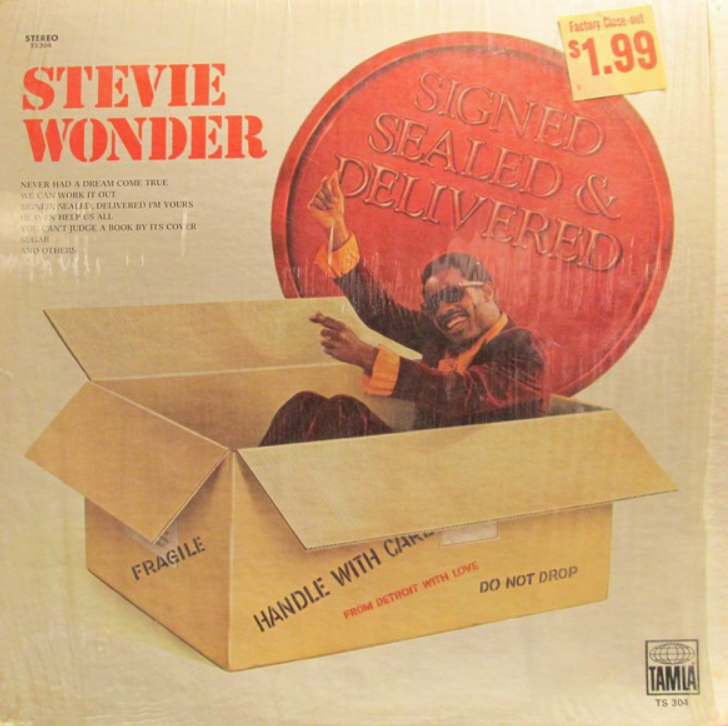 Stevie Wonder - Signed, Sealed, Delivered I'm Yours ноты для фортепиано