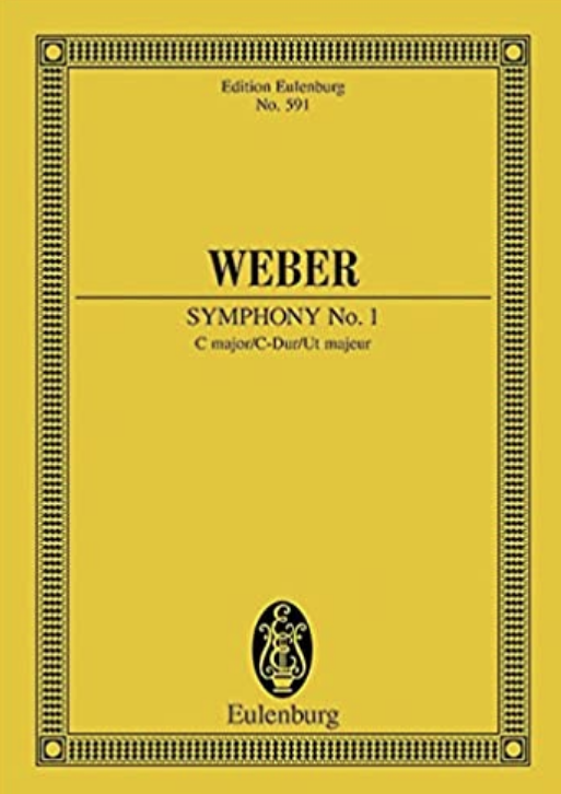 Карл Мария фон Вебер - Симфония №1 до мажор, Op.19: II. Andante ноты для фортепиано