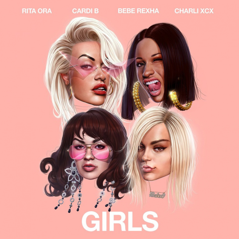 Rita Ora, Bebe Rexha, Charli XCX, Cardi B - Girls ноты для фортепиано