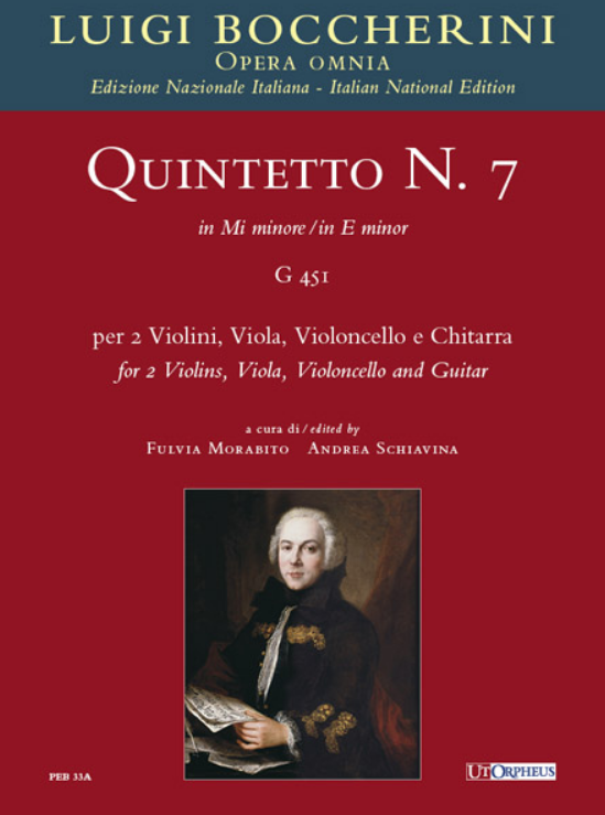 Луиджи Боккерини - Гитарный квинтет ми минор, G.451: Часть 4 Allegro ноты для фортепиано