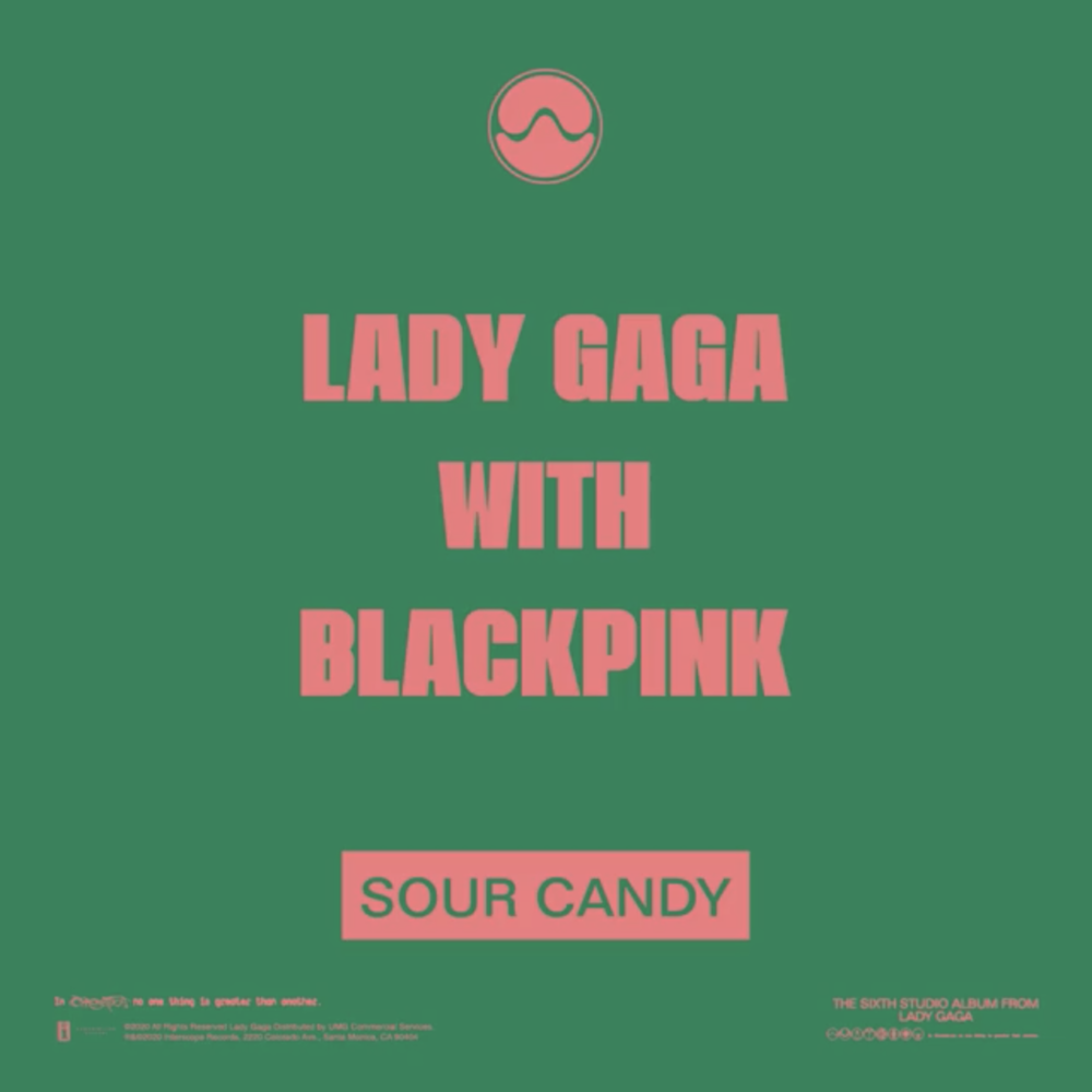 Lady Gaga, BlackPink - Sour Candy ноты для фортепиано