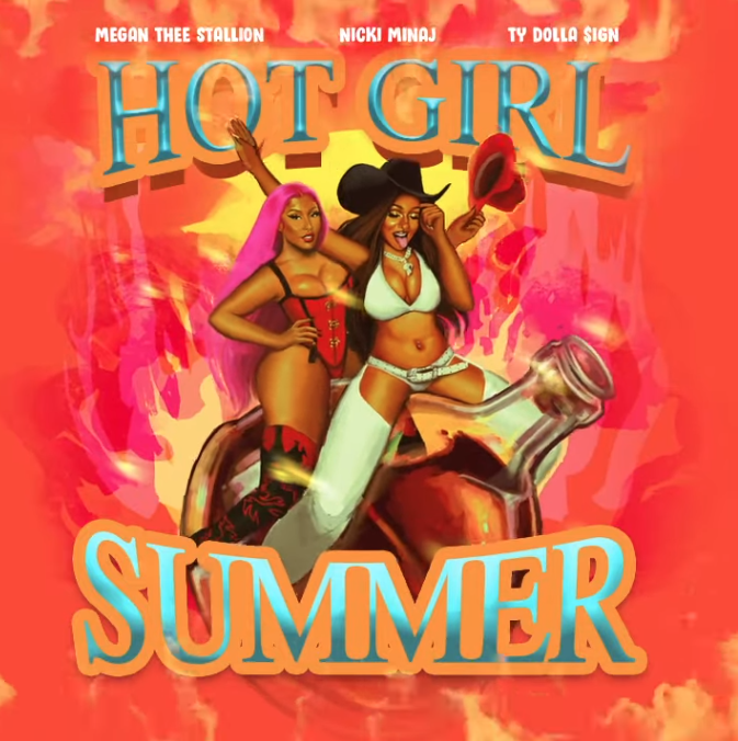 Megan Thee Stallion, Nicki Minaj, Ty Dolla Sign - Hot Girl Summer ноты для фортепиано