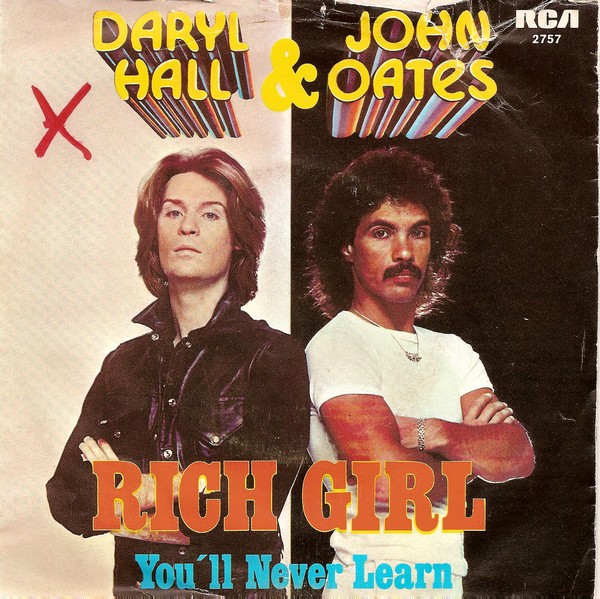 Hall & Oates - Rich Girl ноты для фортепиано