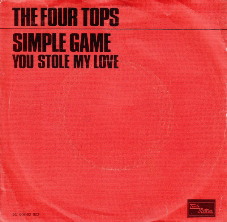 The Four Tops - A Simple Game ноты для фортепиано