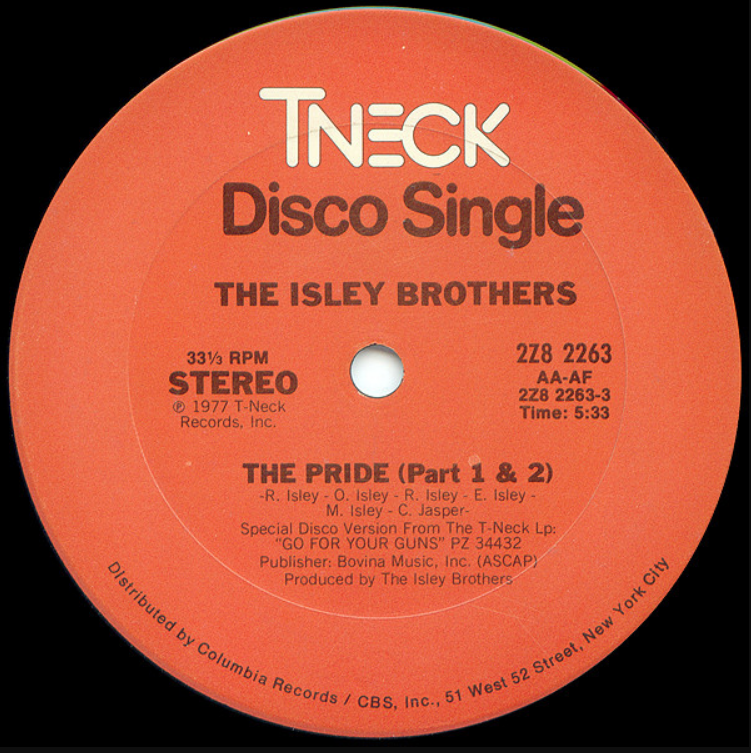 The Isley Brothers - The Pride ноты для фортепиано