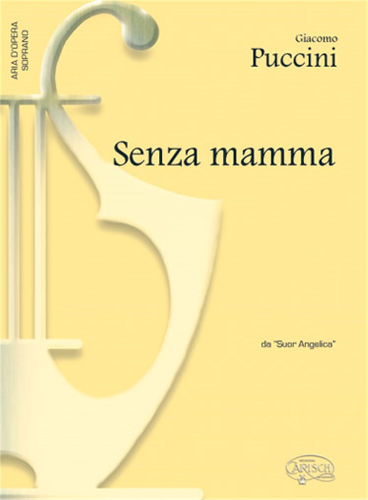 Джакомо Пуччини - Ария 'Senza mamma' из оперы 'Сестра Анджелика' ноты для фортепиано