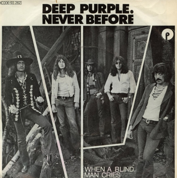 Deep Purple - When a Blind Man Cries ноты для фортепиано