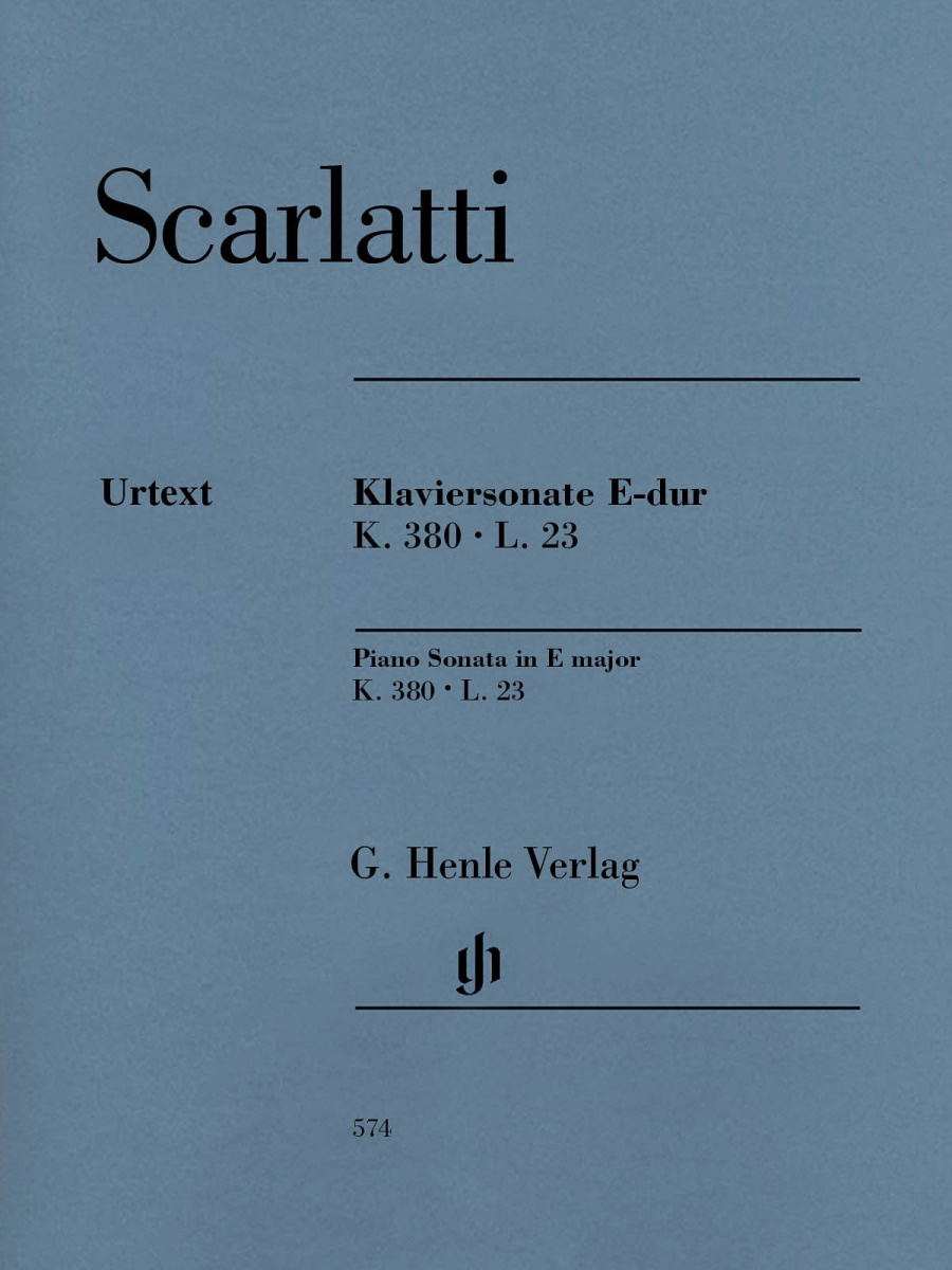 Доменико Скарлатти - Соната для клавишных ми мажор, K. 380 ноты для фортепиано