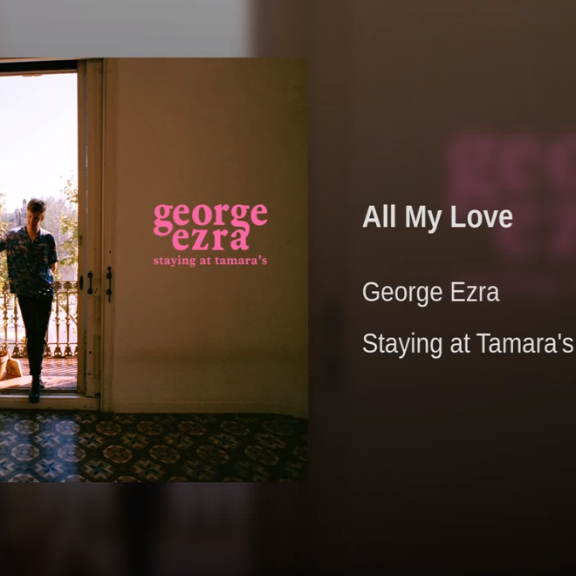 George Ezra - All My Love ноты для фортепиано
