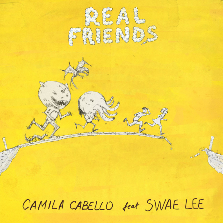 Camila Cabello, Swae Lee - Real Friends ноты для фортепиано